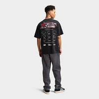 Supply & Demand Track Graphic T-Shirt / Black