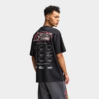 Supply & Demand Track Graphic T-Shirt / Black