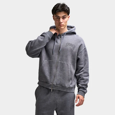 Supply & Demand Barron Full Zip Hoodie / Washed Magnet