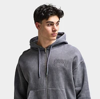Supply & Demand Barron Full Zip Hoodie / Washed Magnet
