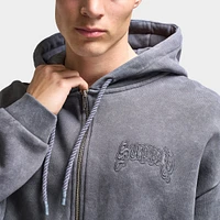 Supply & Demand Barron Full Zip Hoodie / Washed Magnet