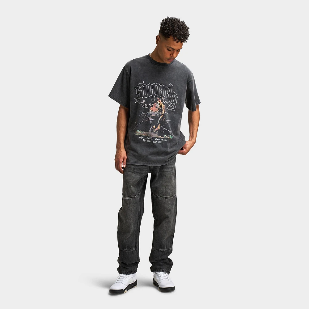 Supply & Demand Growl Graphic T-Shirt / Black