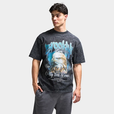 Supply & Demand Irvine Graphic T-Shirt / Washed Black