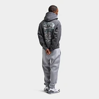 Supply & Demand Chrome Star Pullover Hoodie / Washed Black