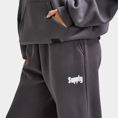 Supply & Demand Women's Wings Wide Leg Joggers / Asphalt