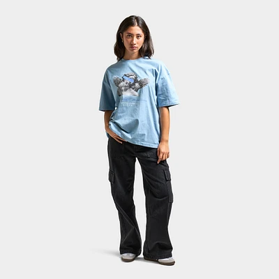 Supply & Demand Women's Holy T-shirt / Dusty Blue