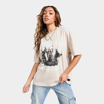 Supply & Demand Women's Doberman Tee / Dove