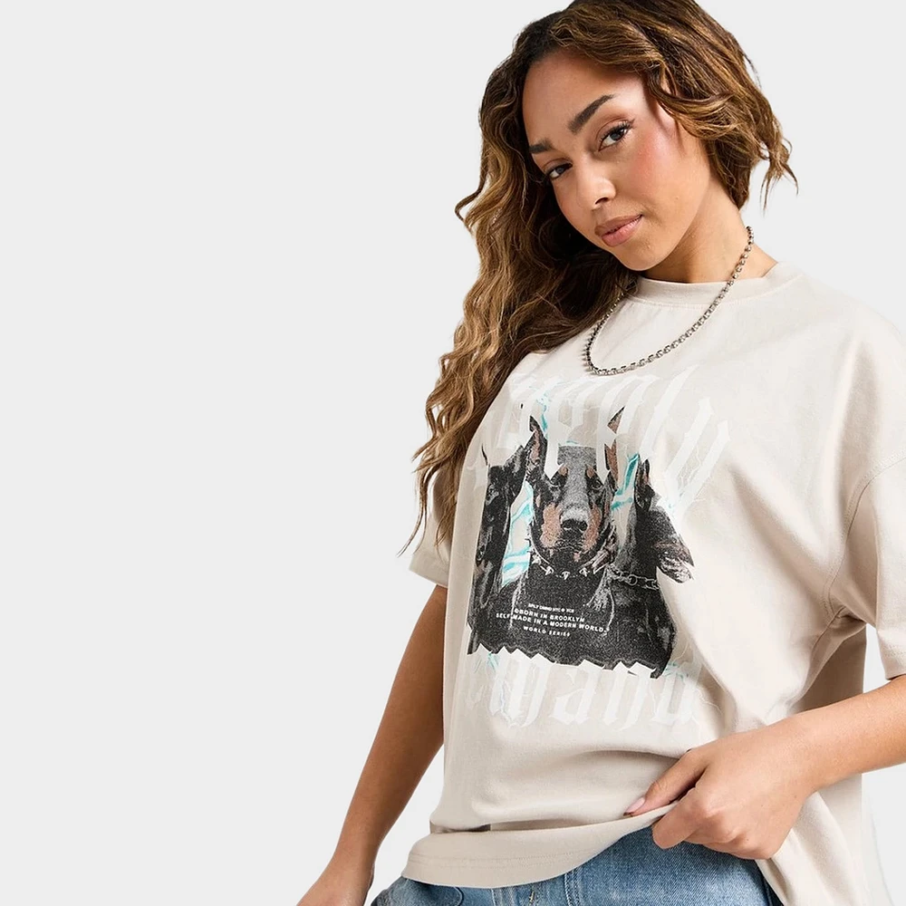 Supply & Demand Women's Doberman Tee / Dove