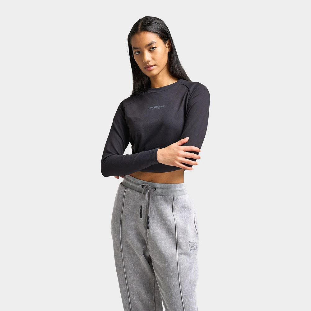 Supply & Demand Women's Slim Tee / Black