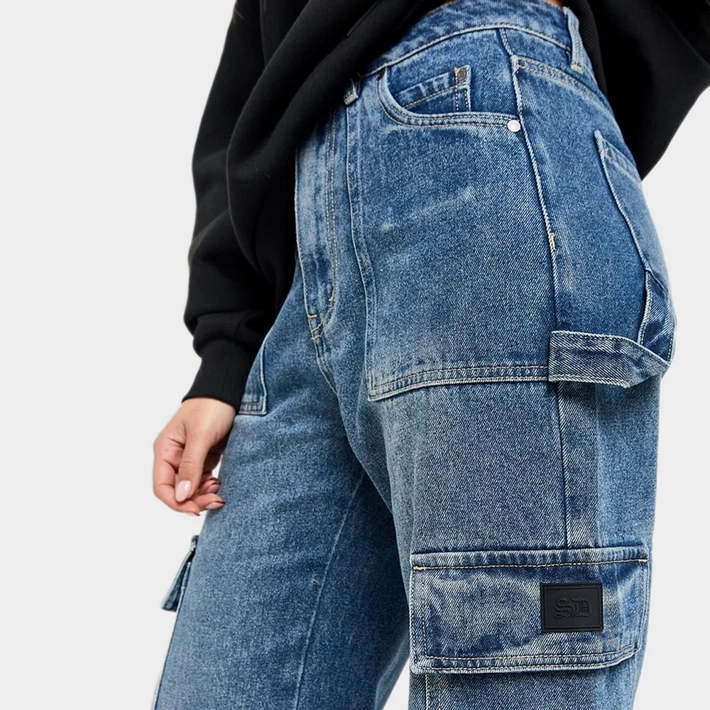 Supply & Demand Women's Division Cargo Jeans / Denim