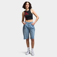 Supply & Demand Womens' Bleek Denim Shorts / Light Wash