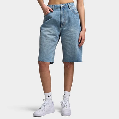 Supply & Demand Womens' Bleek Denim Shorts / Light Wash