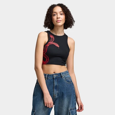 Supply & Demand Women's Snake Tank Top / Black