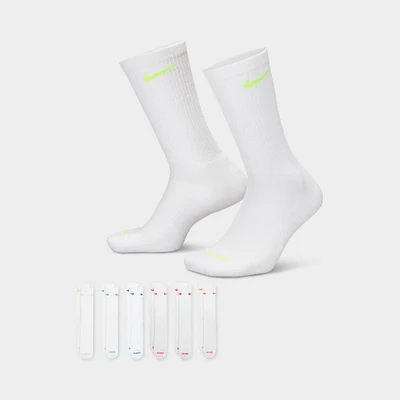 Nike Everyday Plus Cushioned Training Crew Socks (6 Pack) / Multi Colour