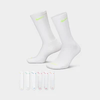 Nike Everyday Plus Cushioned Training Crew Socks (6 Pack) / Multi Colour