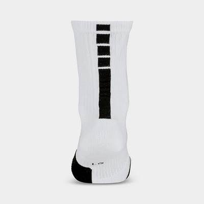 Nike Elite Crew Basketball Socks White / Black