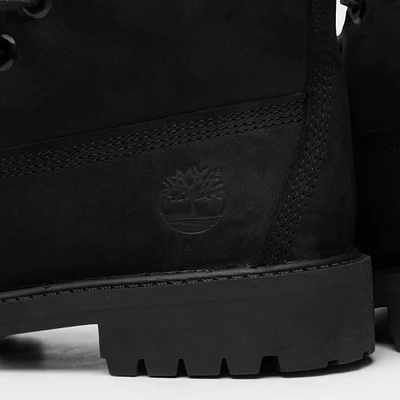 Timberland Juniors' 6-Inch Premium Waterproof Boot / Black Nubuck