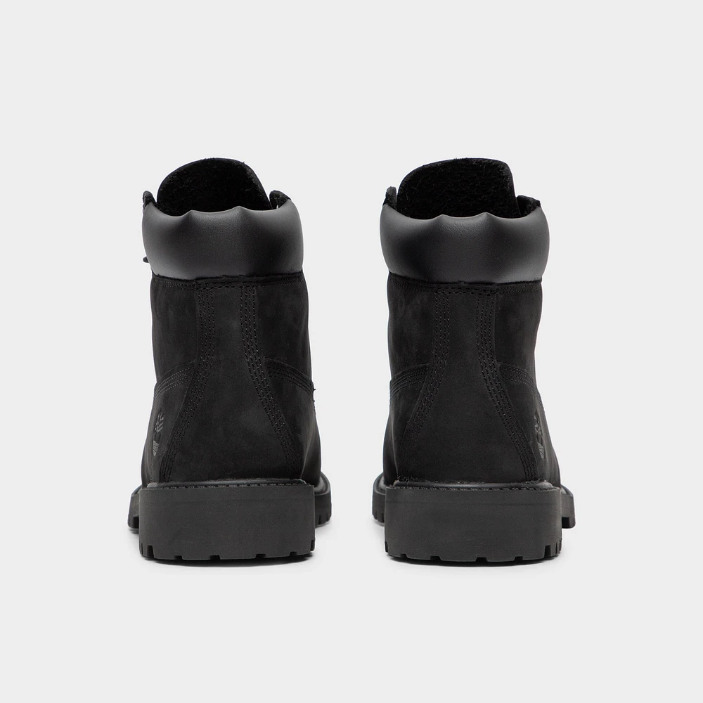 Timberland Juniors' 6-Inch Premium Waterproof Boot / Black Nubuck