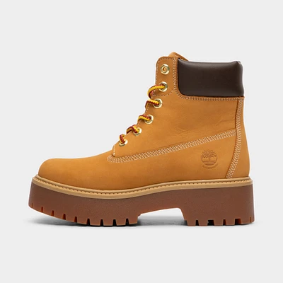 Timberland Women's Premium 6-Inch Waterproof Platform Boot / Wheat Nubuck