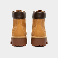 Timberland Women's Premium 6-Inch Waterproof Platform Boot / Wheat Nubuck