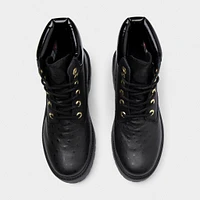 Timberland Women's Stone Street Platform Boot Black / Gold