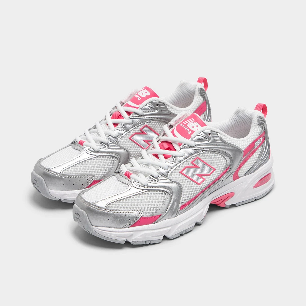 New Balance 530 Silver Metallic / Dragon Berry