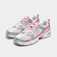 New Balance 530 Silver Metallic / Dragon Berry