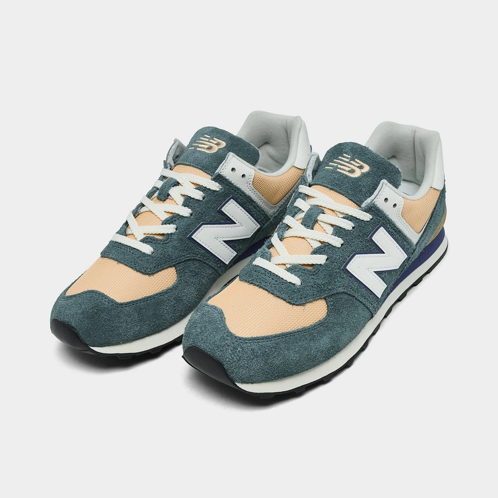 New Balance 574 Spruce / Peach Blossom