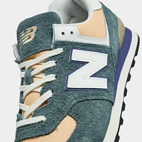New Balance 574 Spruce / Peach Blossom