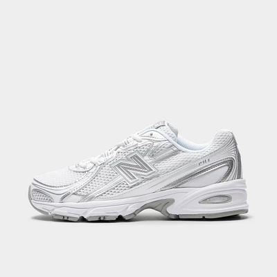 New Balance U740 / White Silver Metallic