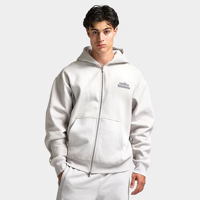 Unlike Humans Bubble Full Zip Hoodie / Vapor Blue
