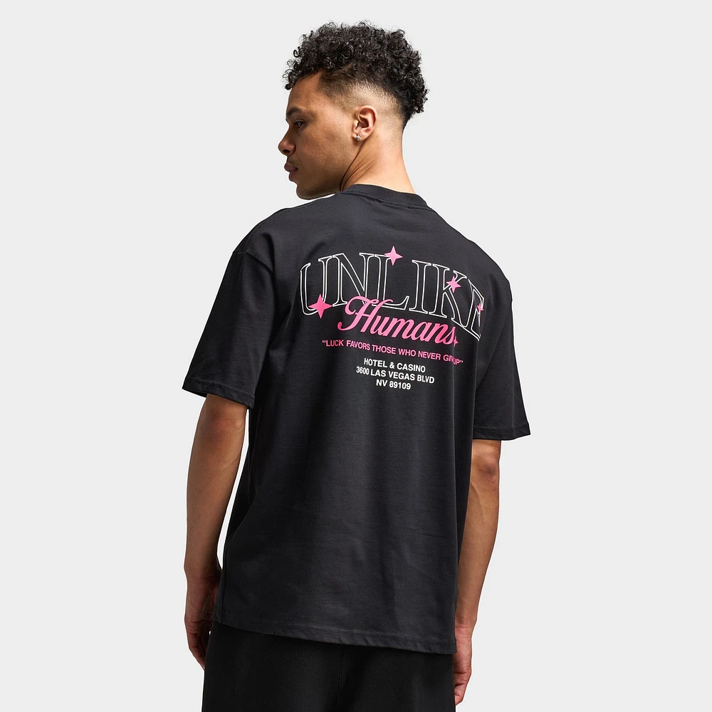 Unlike Humans Encore Graphic T-shirt / Black