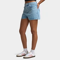Unlike Humans Women's Mom Shorts / Light Stone Wash