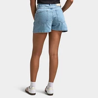 Unlike Humans Women's Mom Shorts / Light Stone Wash