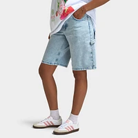 Unlike Humans Women's Underhip Sub Jorts / Very Light Stone Wash