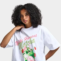 Unlike Humans Women's Matcha Tee / Optic White