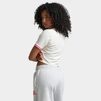 Unlike Humans Women's Wave Slim T-shirt / Tofu