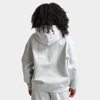 Unlike Humans Women's Bubble Full Zip Hoodie / Light Grey Marl