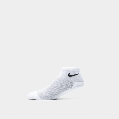 Nike Children's Mesh & Cushioned Ankle Socks (6 Pack) / White