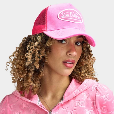 Von Dutch Velvet Trucker / Pink