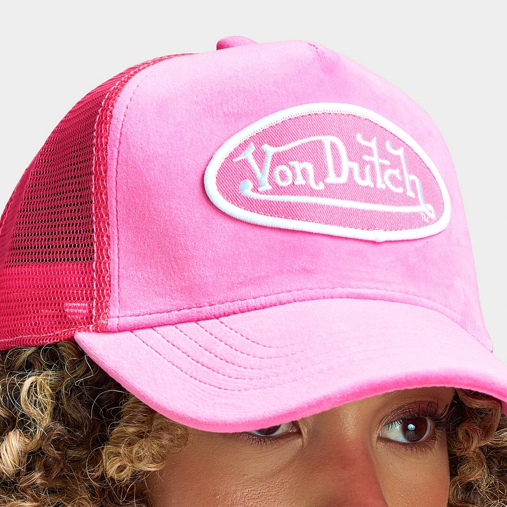 Von Dutch Velvet Trucker / Pink