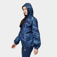 New Balance Women’s Essentials Wave Jacket / Pigment Print