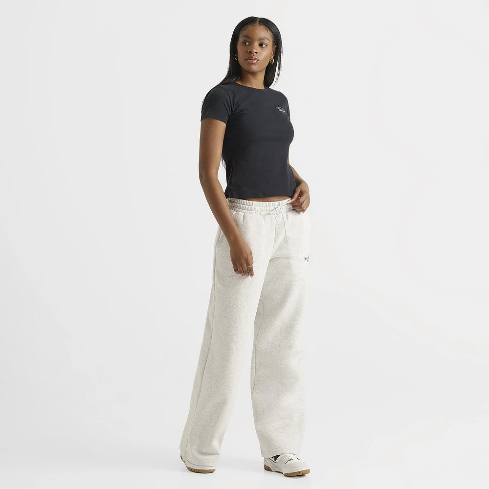 New Balance Women's Tone Wide Jogger Ash Heather / Black
