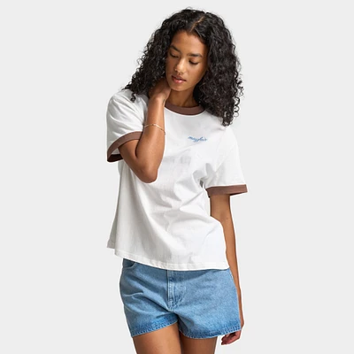 Mayfair Women's You Are Enough Fitted tee / White