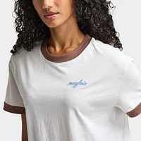 Mayfair Women's You Are Enough Fitted tee / White