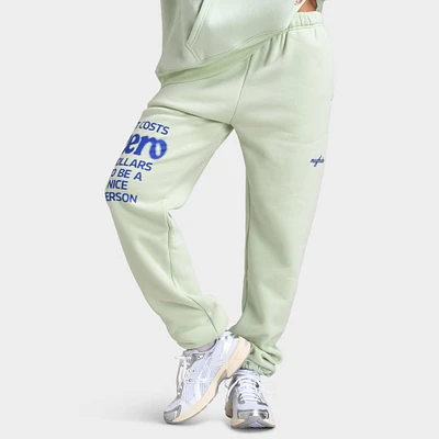 Mayfair Women's It Costs $0 Sweatpants / Seafoam