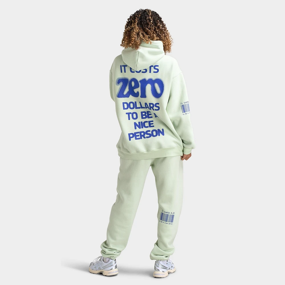 Mayfair Women's It Costs $0 Hoodie / Seafoam