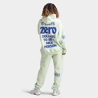 Mayfair Women's It Costs $0 Hoodie / Seafoam