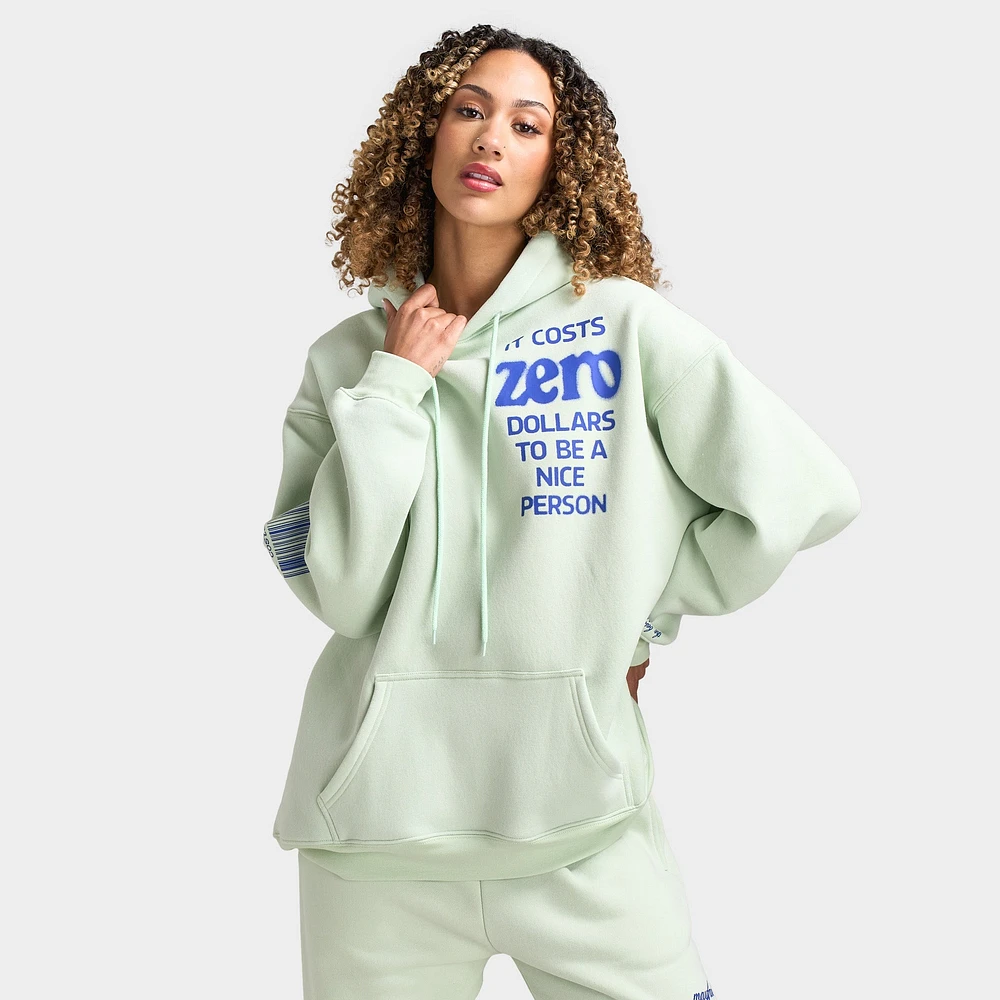 Mayfair Women's It Costs $0 Hoodie / Seafoam