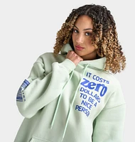 Mayfair Women's It Costs $0 Hoodie / Seafoam